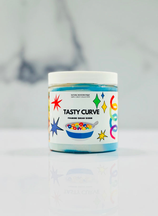 Tasty curve FOAMING Sugar Scrub